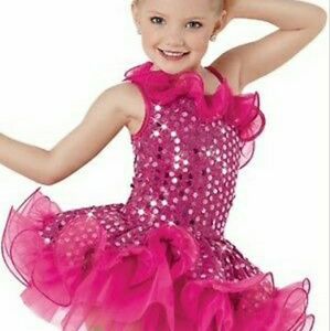 Pink Girls sz.14 sequin dance/ pageant dress